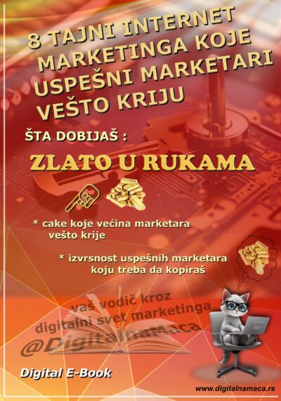eBook - 8 Tajni internet marketinga koje marketari vešto kriju